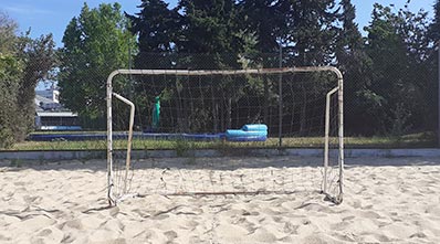 terrain de beach soccer