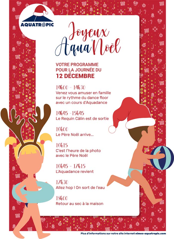 Programme journée Aqua'Noël