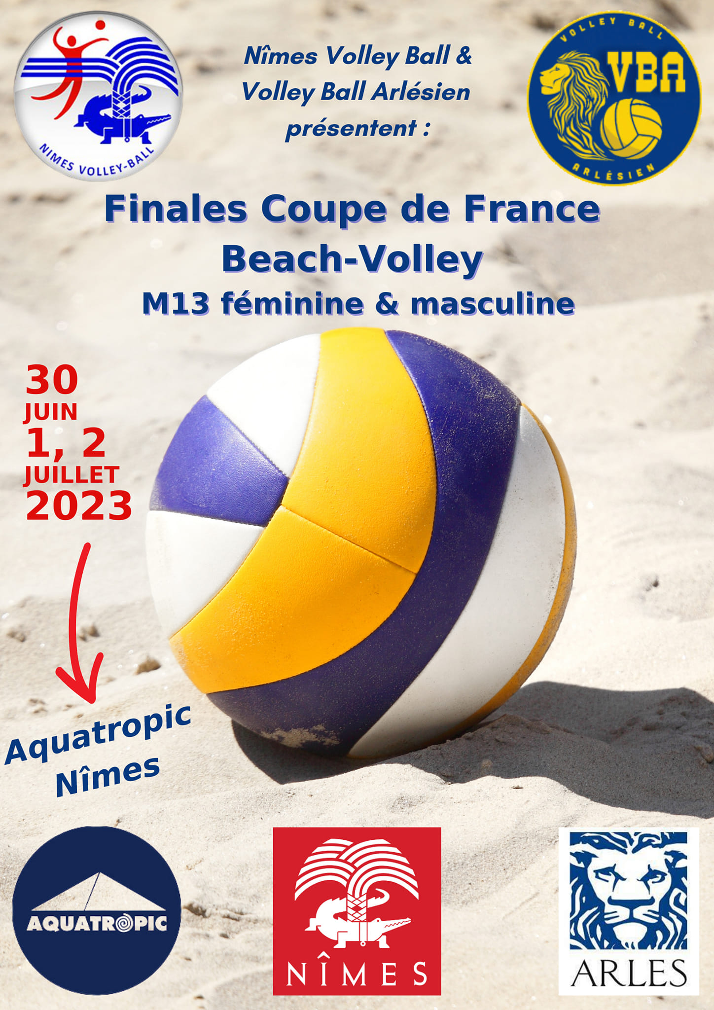 Finales Coupe de France de Beach-Volley